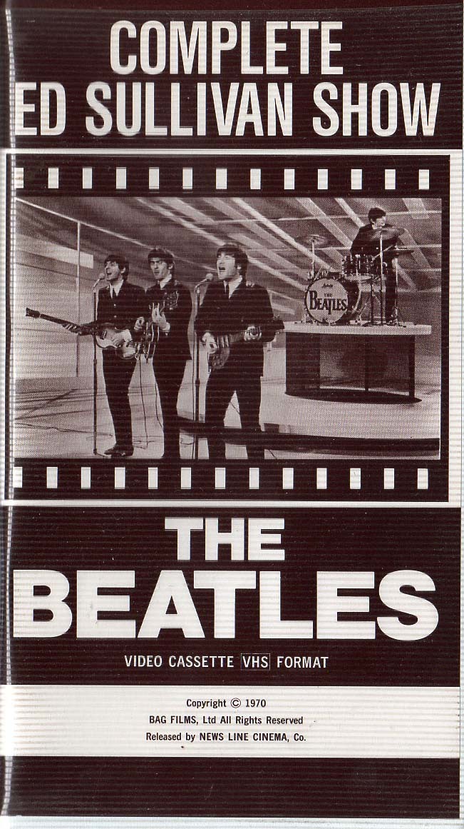 送料無料！ザ・ビートルズ_The Beatles 「Complete ED SULLIVAN SHOW」VHS