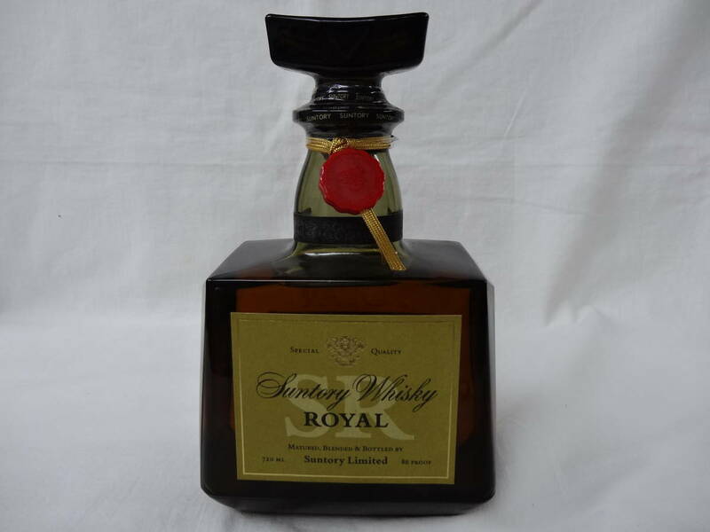 静岡県限定 未開栓 Suntory Whisky ROYAL サントリー ウイスキー ローヤル SR 720ml 即決