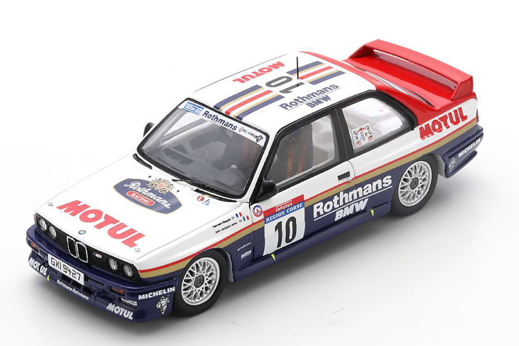 スパーク 1/43 BMW M3 E30 優勝 ラリー ツールドコルス 1987 ロスマンズ Spark Winner Rally Tour de Corse 1987 Rothmans Lenne Beguin
