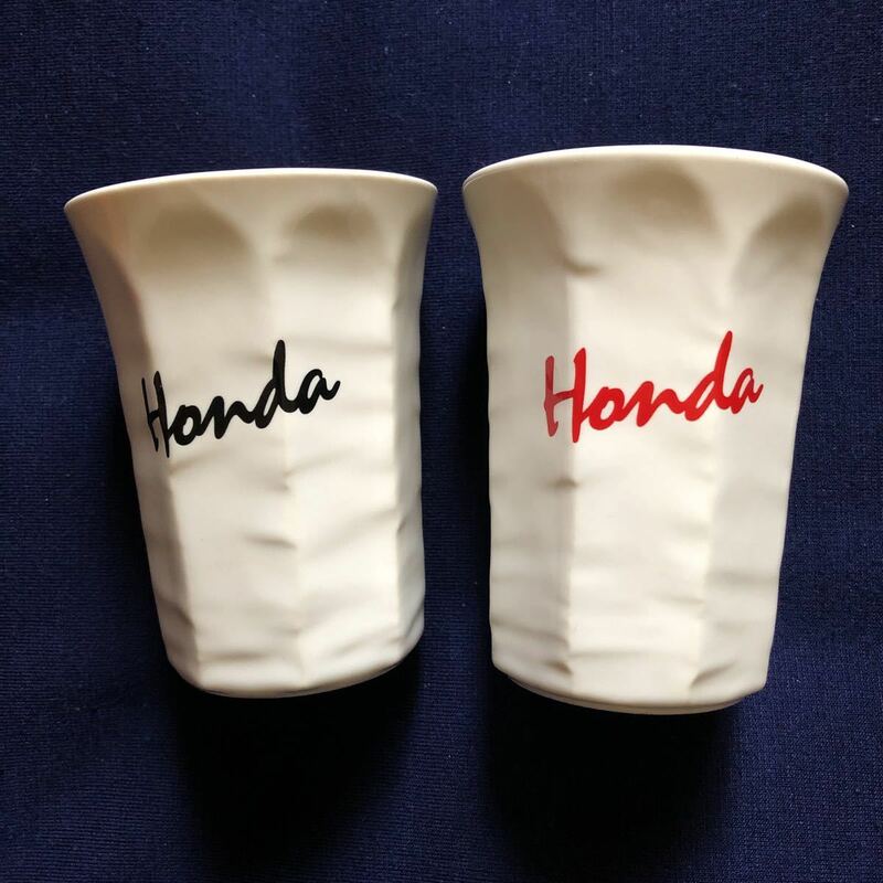 激レア非売品　HONDA ホンダ　陶器製　湯呑み　タンブラー 2個セット　ノベルティ