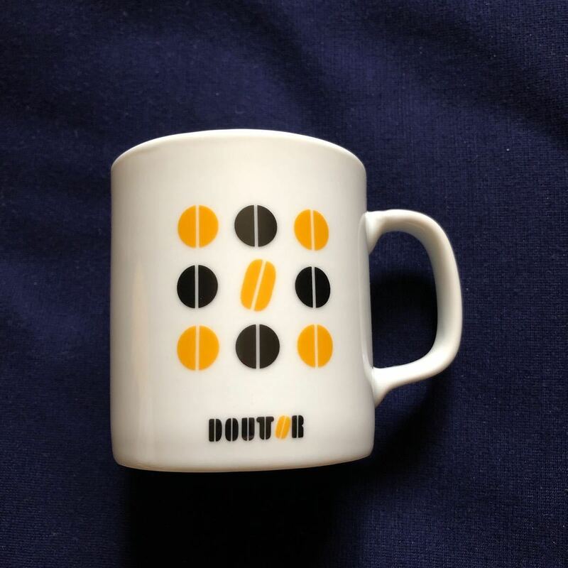 レア非売品　DOUTOR ドトールコーヒー　陶器製　マグカップ ノベルティ
