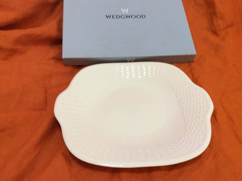 【難あり】ウェッジウッド☆WEDGWOOD☆ナンタケット☆NANTUCKET☆B&Bプレート