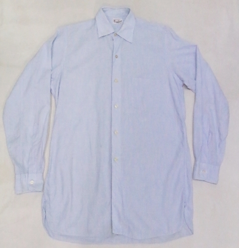 VintageOriginal 50's60's Cranbrook ブロードシャツ マチ付 ウイングカラー ヴィンテージ古着 ワークドレスシャツ