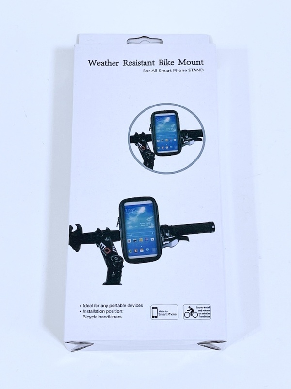 WEATHER RESISTANT BIKE MOUNT スマートフォン iPHONE 携帯 ホルダー バイク 自転車 黒 ブラック