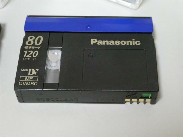 ★☆★未使用☆★☆Panasonic パナソニック ミニDVカセットテープ 標準モード80分 ジャンク扱い