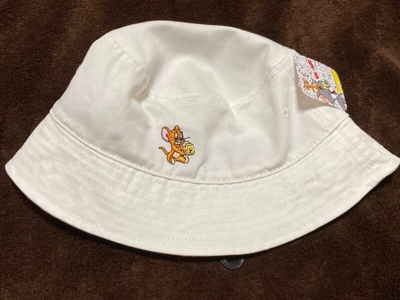 新品 完売品 トムとジェリー バケット ハット tom and jerry 映画 アメコミ タグ付 帽子 正規ライセンス品