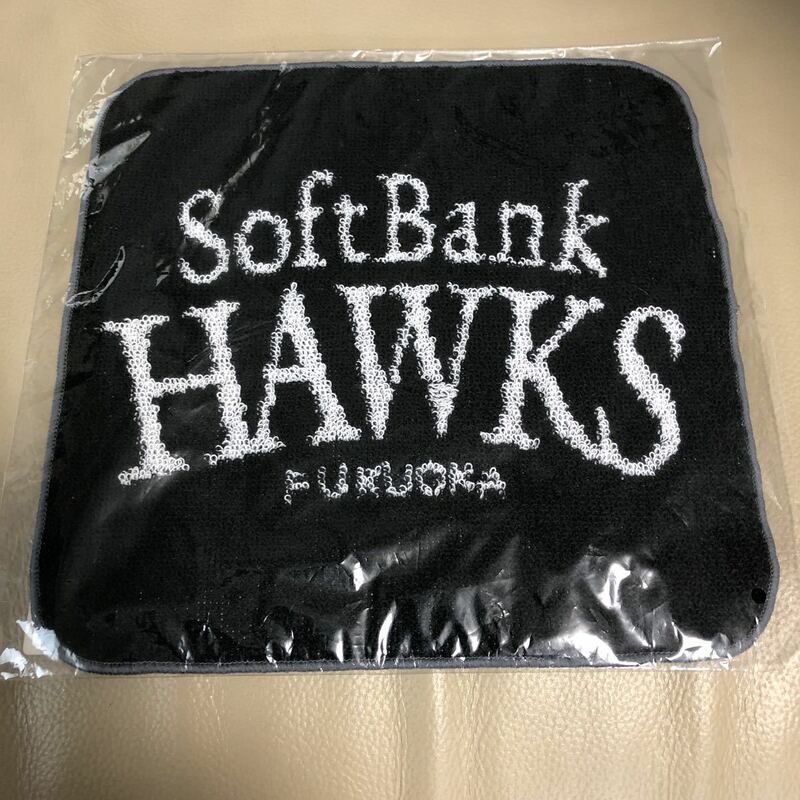 送料込　FUKUOKA SoftBank HAWKS 福岡ソフトバンクホークス 新品未開封　プチタオル(ロゴ)