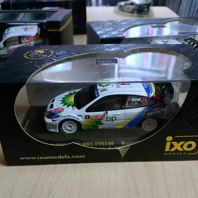 1/43 FORD FOCUS RS WRC EVO3 フォード フォーカス 2004 モンテカルロ　ラリー　デュバル