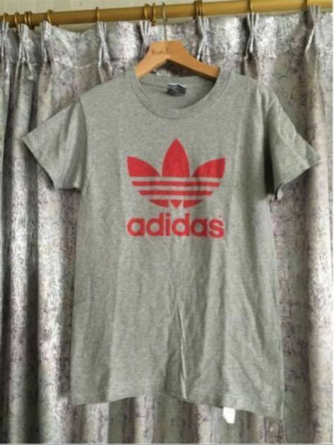 adidas アディダス オリジナルス ロゴ 半袖Tシャツ USA レトロ ヴィンテージ originals 80s90s トレフォイルロゴ Tシャツ アメリカ メンズM