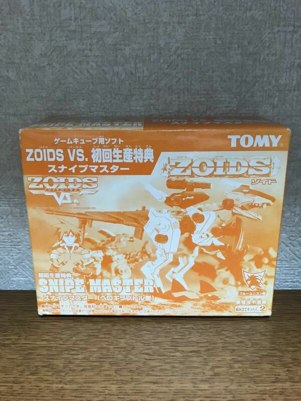 新品未組立(開封品) トミー ゲームキューブ用 ZOIDS VS(ゾイド バーサス) 初回生産特典 非売品 スナイプマスター 送料350円