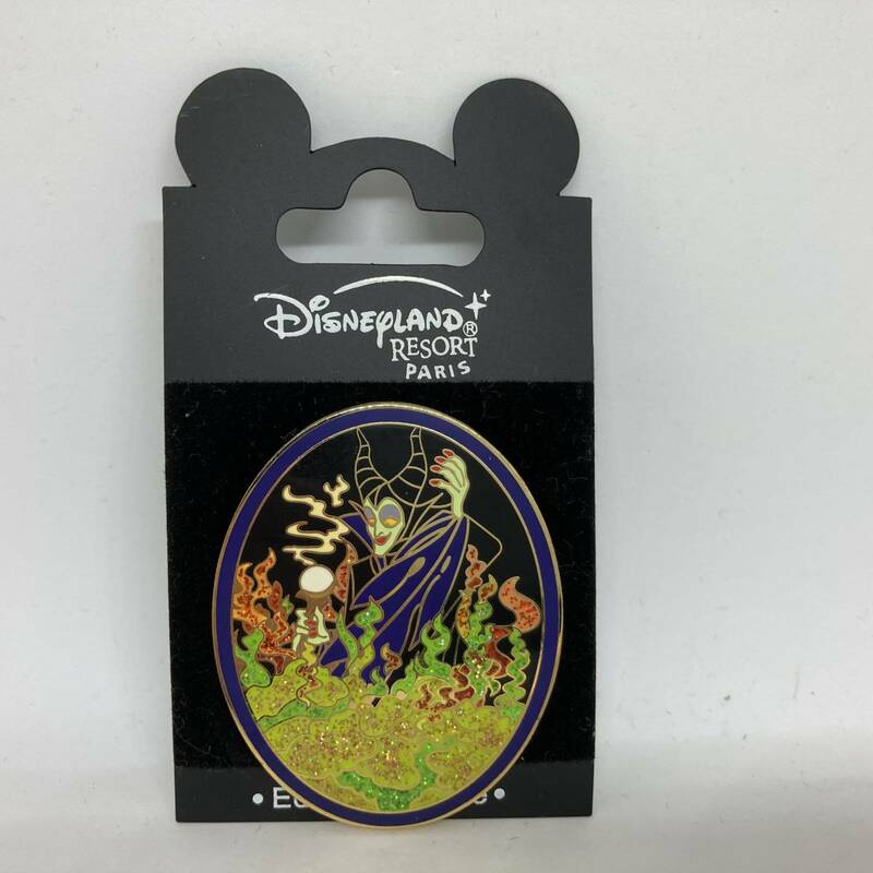 ♪♪ 274 DLP Disneyland Paris パリ ピンバッジ マレフィセント ハロウィン Halloween 2003 Maleficent Glitters ピン 1200個限定
