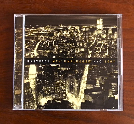 （国内盤）BABYFACE★ベイビーフェイス MTV Unplugged NYC 1997 Live アンプラグド★エリック・クラプトン、スティーヴィー・ワンダー