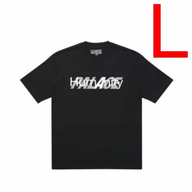 新品 国内正規品 L PALACE SKATEBOARDS × Anarchic Adjustment Tee 黒 Black パレス アナーキック アジャストメント アキラ 90s Tシャツ