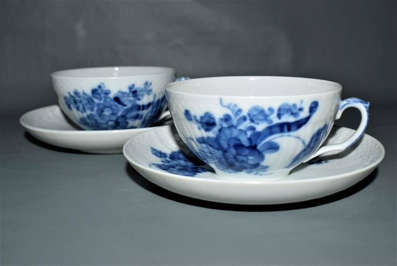 Nordic Denmark　Royal Copenhagen　blue flower curve　ブルーフラワー カーブ　tea cup＆saucer　北欧　食器　ロイヤルコペンハーゲン