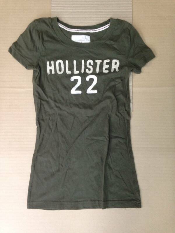 半袖Tシャツ　ホリスター　HOLLISTER　緑　XS