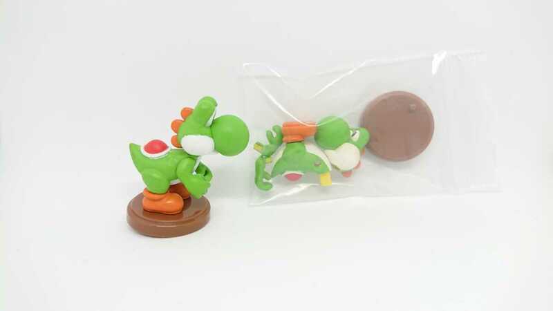 チョコエッグ New スーパーマリオブラザーズ Wii ヨッシー 緑 フィギュア Nintendo mario Yoshi