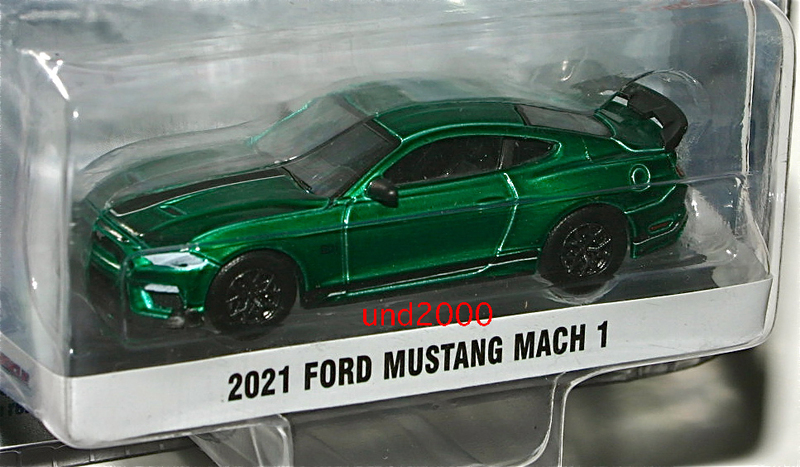 Greenlight 1/64 2021 Ford Mustang Mach 1 フォード マスタング マッハ1 グリーンマシーン グリーンライト GL Muscle Chase チェスカー