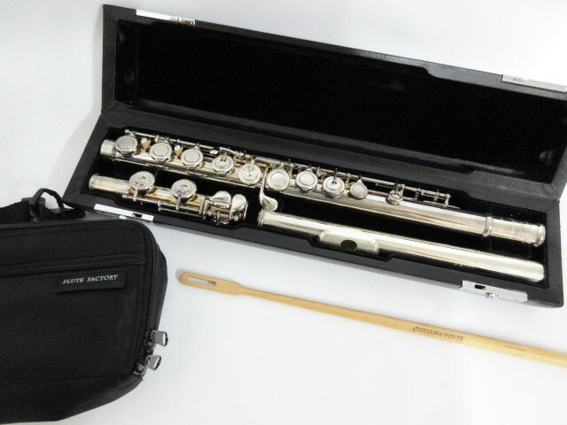 MIYAZAWA Flute ミヤザワ フルート gi-bu classic I クラシック１ハードケース・ソフトケース クリーニングロッド 管楽器
