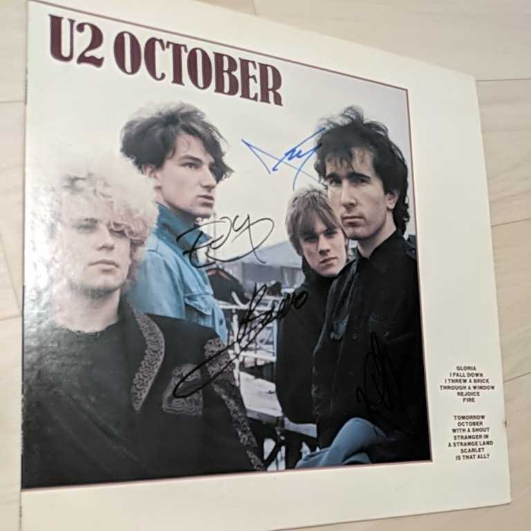 U2 ユーツー　サイン　レコード