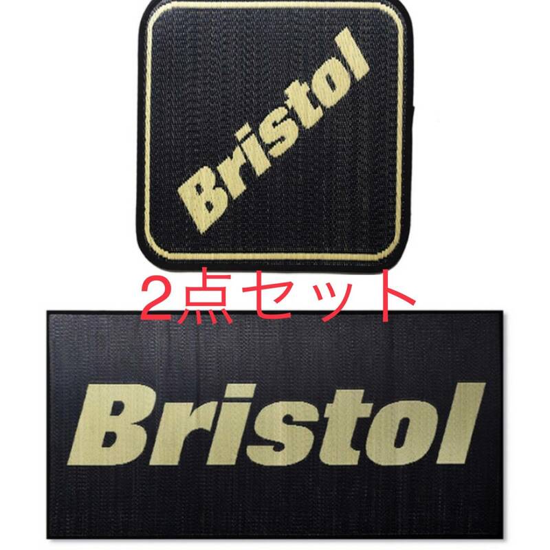 【新品正規】黒 2点セット / 21ss F.C.Real Bristol AUTHENTIC LOGO IGUSA MAT & EMBLEM IGUSA MAT / FCRB F.C.R.B soph 井草 マット