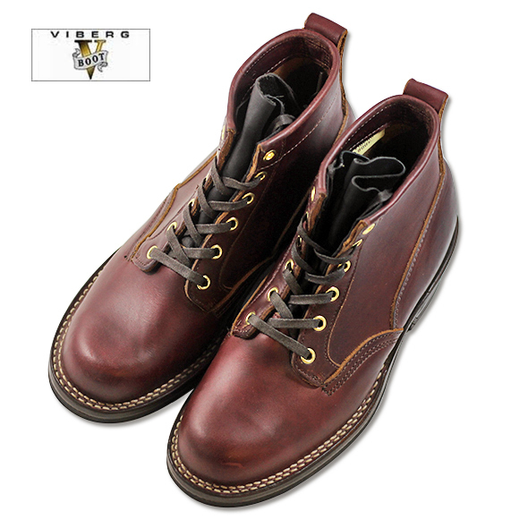 【定価￥107,800 新品未使用】 VIBERGヴァイバー5'COURT BOOTS#430BrownクロムエクセルUK6（25.0cm位）カナダ製