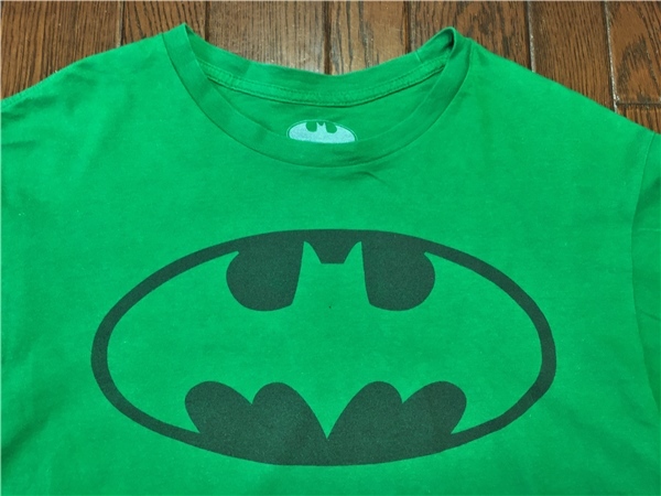 バットマン ＢＡＴＭＡＮ Ｔシャツ Ｍ 緑 グリーン アメコミ ＤＣコミックス