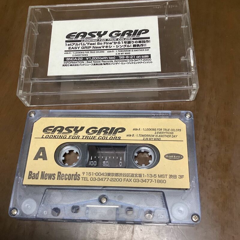 レア カセットテープ easy grip looking for true colors イージーグリップ カセット 非売品 メロディック パンクpunk
