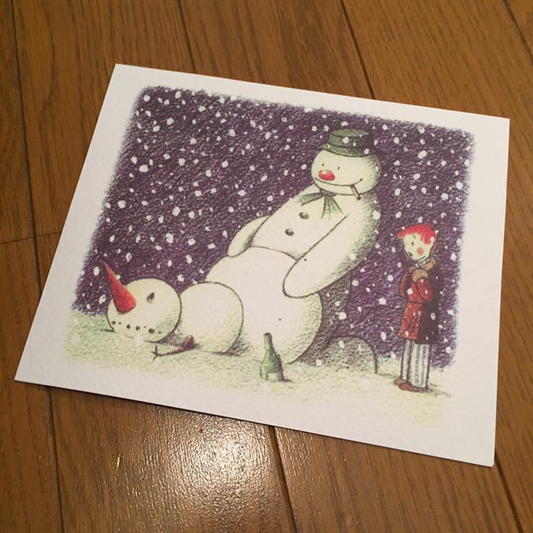 本物 2006 Banksy バンクシー Rude Snowman ルード スノーマン 雪だるま Xmas クリスマス カード 作品