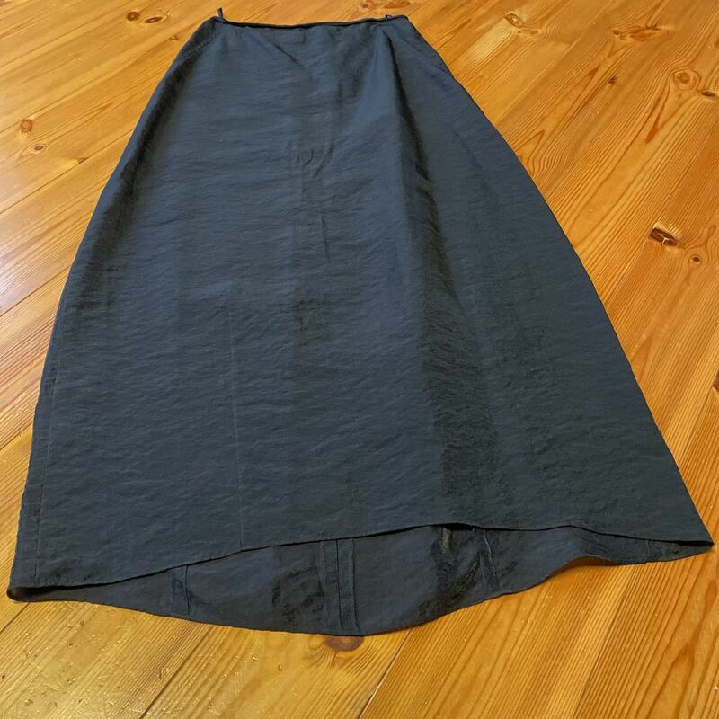 DKNYダナキャランナイロンロングスカート サイズ2