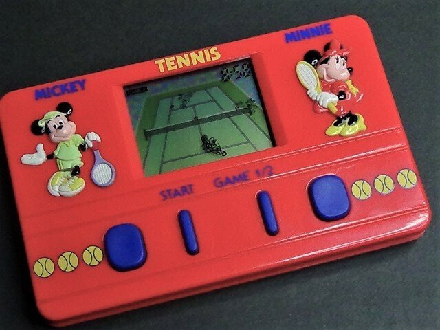 再値下 DISNEY TENNIS ディズニー テニス ミッキー ミニー レトロ ゲーム lsi lcd おもちゃ 電子ゲーム ビンテージ