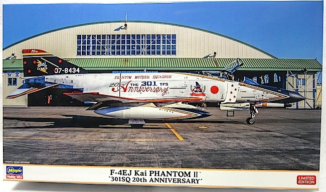 ハセガワ　1/72　F-4EJ 改 スーパーファントム ”301SQ 20周年記念”　新品