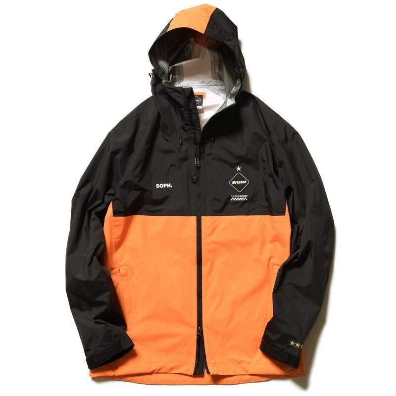 【良品】FCRB f.c real bristol エフシーレアルブリストル SOPHNET ソフネット RAIN JACKET ジャケット ブルゾン 即決早い者勝ち