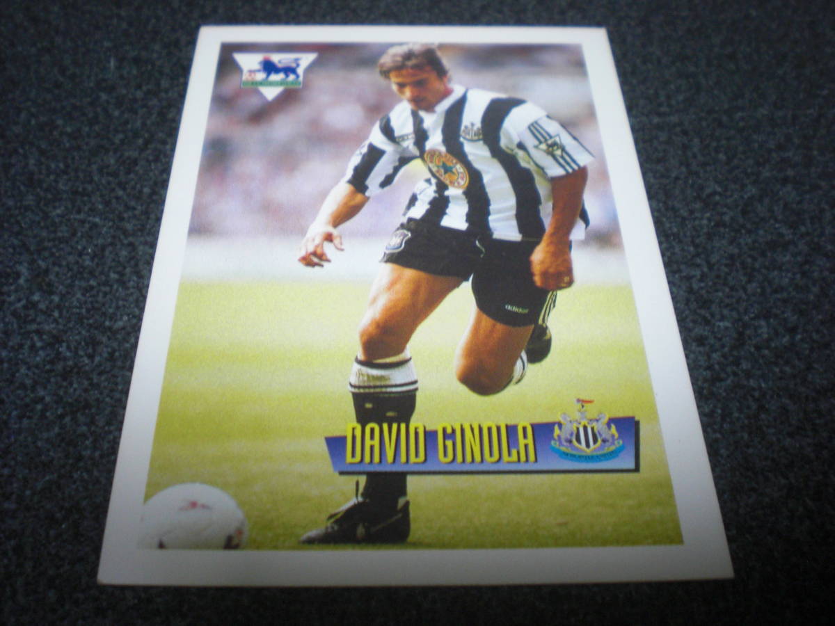 【David Ginola (Newcastle United)】 Merlin プレミア'96 no.42
