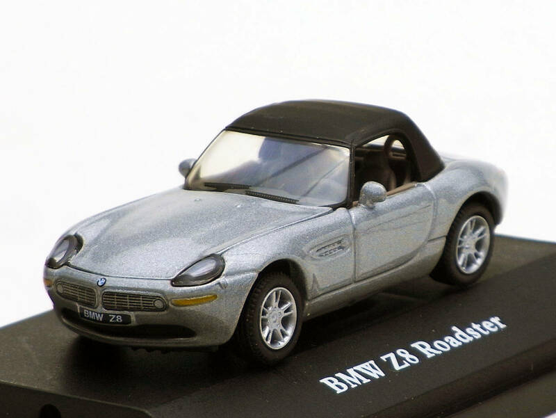 1/72ホンウェルドリームSD BMW Z8カブリオレ(幌閉) [E52] 銀