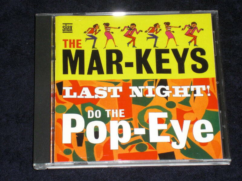 US盤CD　The Mar-Keys ： Last Night! / Do The Pop-Eye 　Remastered（Stax SCD-88041-2）H soul