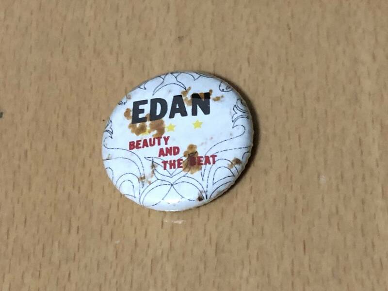 EDAN　缶バッジ　新品未使用　BEAUTY AND THE BEAT イードン