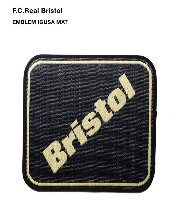 【新品正規】黒 / 21ss F.C.Real Bristol EMBLEM IGUSA MAT / FCRB F.C.R.B soph 井草 マット クッション uniform experiment fragment
