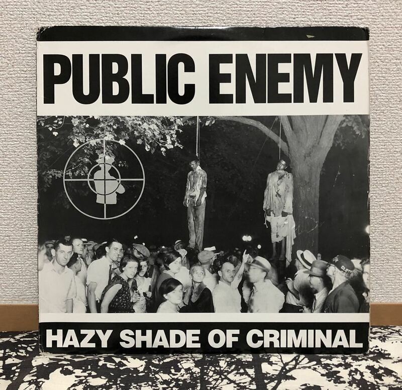 Public Enemy Hazy Shade Of Criminal レコード 激レア HIPHOP バイナル 12inch 廃盤 クラシック shut ラップ パブリックエネミー