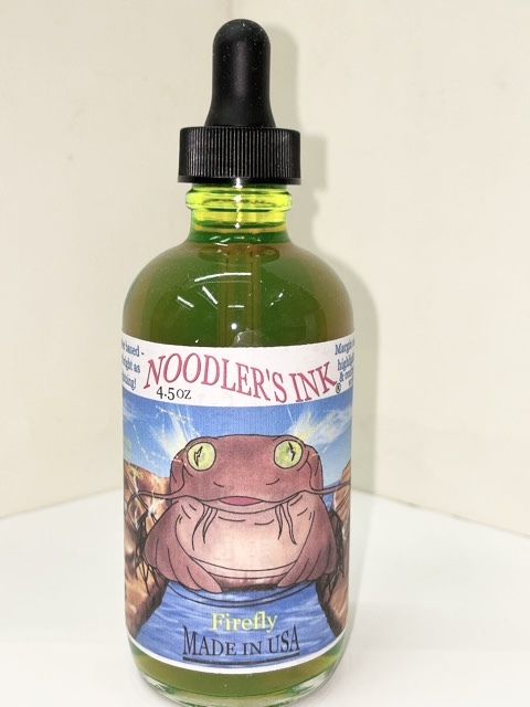 見えないインク・Noodlers ink ヌードラーズインク ファイヤーフライ・イエロー 4.5oz　スポイト式