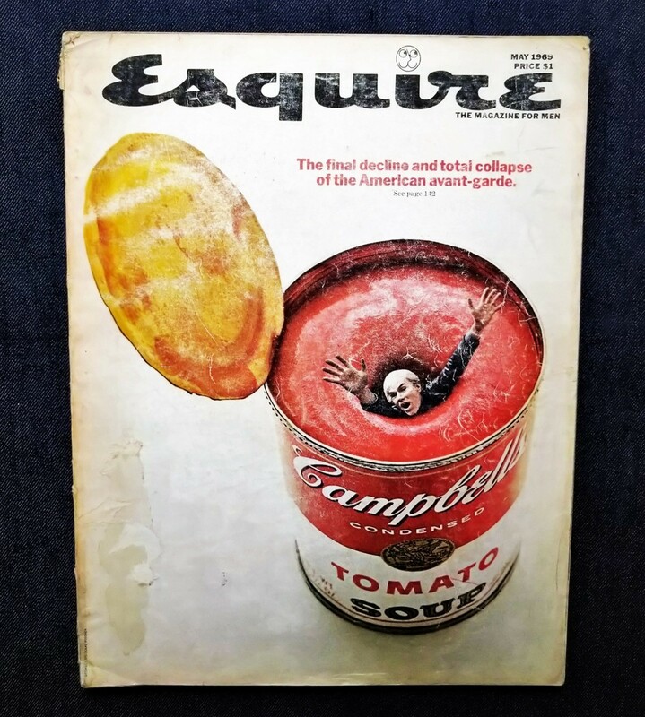 アンディ・ウォーホル キャンベルスープ缶 1969年 Esquire Andy Warhol Campbell's Soup/ダイアン・アーバス 東京ローズ 戸栗郁子/草間彌生