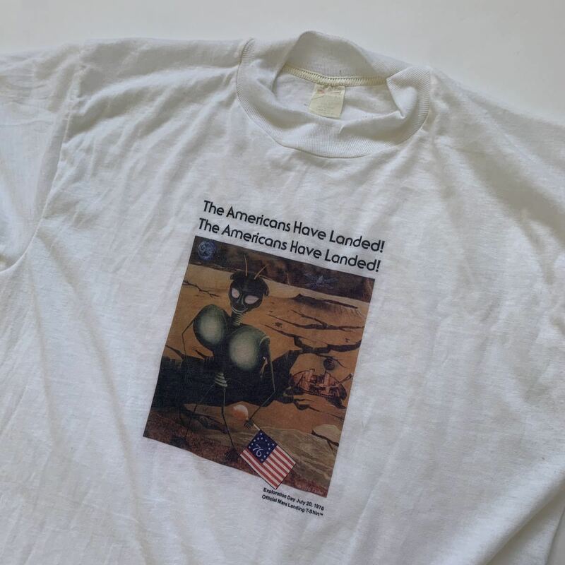 【珍品】 1976s NASA バイキング計画 火星 tシャツ 70s ヴィンテージ 80s 90s 60s hanes ヘインズ russell ラッセル アメリカ製