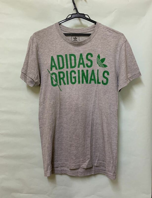 adidas アディダス　Tシャツ　メンズ　レディース　グレー　半袖　Ｓ