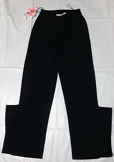 ステラマッカートニー STELLA McCARTNEY レディース・黒裾変形パンツUSED・サイズ・素材タグ切れありです