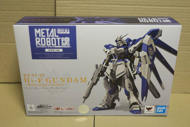 バンダイ METAL ROBOT魂 Hi-νガンダム + ハイパー・メガ・バズーカ・ランチャー プレミアムバンダイ 魂ウェブ商店