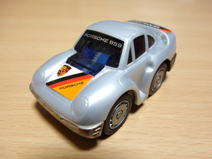 チューンナッププロチョロQ ポルシェ 959 シルバー 美品