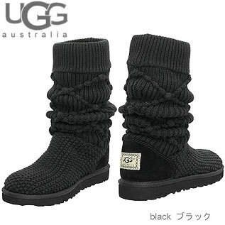 UGG Women's Classic Argyle Knit Boots　ugg-3／アグ　レディース　クラッシック アーガイル　ニットブーツ