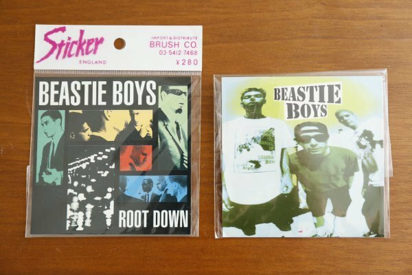 Beastie Boys ビースティ ボーイズ♪超希少 シール2枚セット