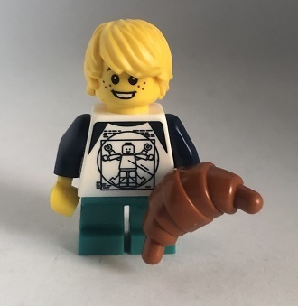 即決　新品 未使用　レゴ　LEGO　ミニフィギュア　ミニフィグ　男の子　クロワッサン タウン　シティ　かわいい子供