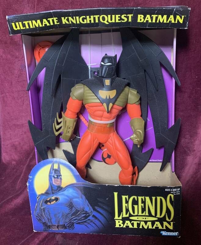 '96 Kenner『LEGENDS OF BATMAN』ULTIMATE KNIGHTQUEST BATMAN バットマン 日本未発売