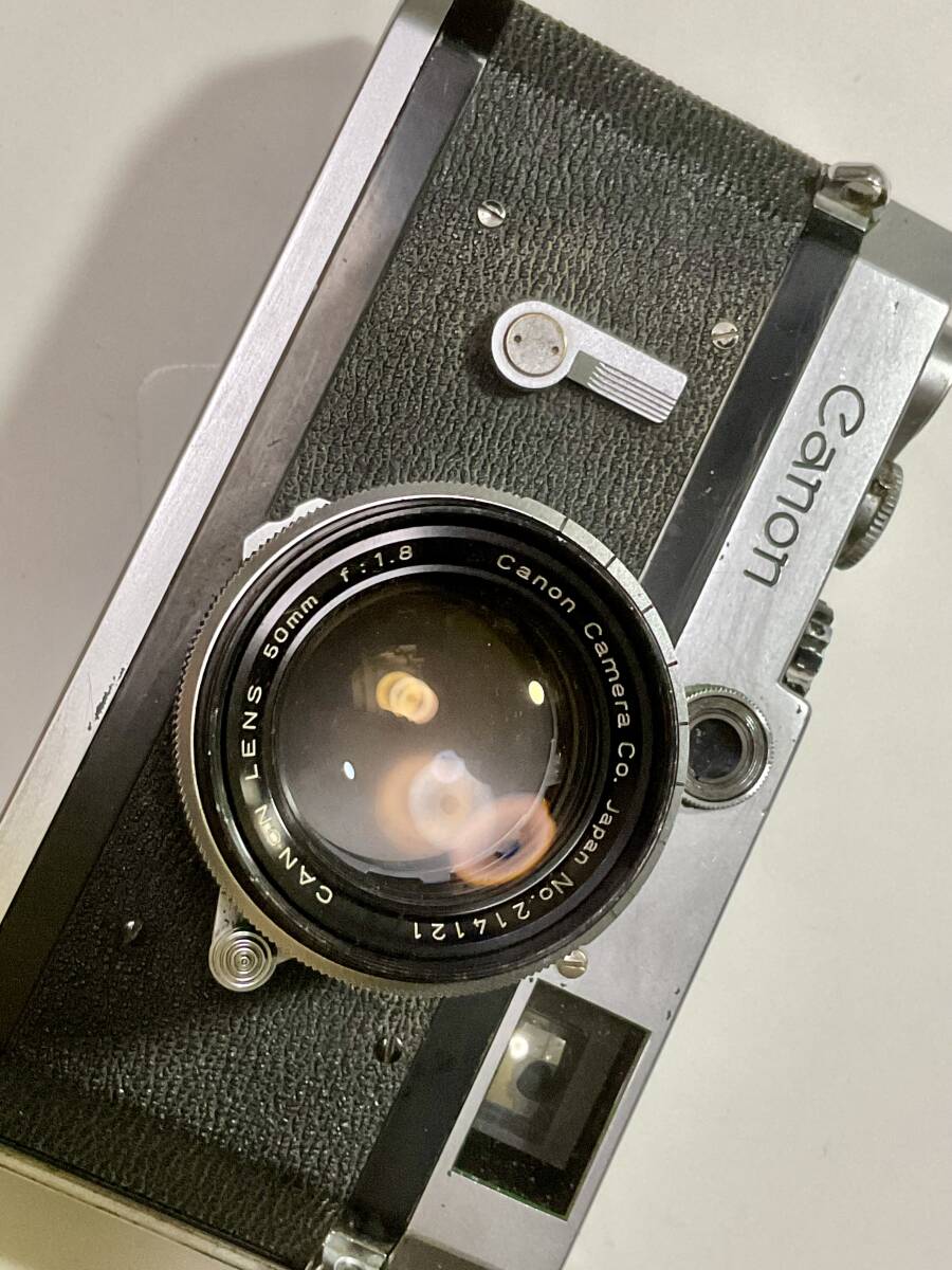 キヤノンP(ポピレール)、Canon Populaire、Canon 50mmF1.8レンズ付き